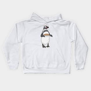 Penguin Baker Bread Kids Hoodie